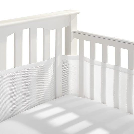 Tour de lit blanc respirant
