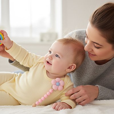 Attache tetine bébé