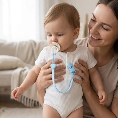 Attache tetine pour bébé
