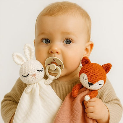 bébé rassurer par ces Doudous bebe
