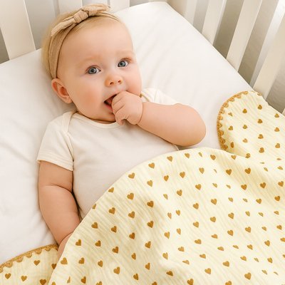 Couverture bébé | Coton Bio Doux - Univers Bébé Doux