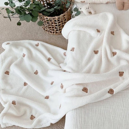 Couverture bébé | petit ours - Univers Bébé Doux