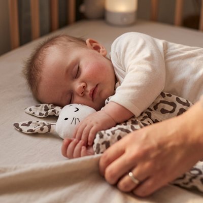 Doudou bebe léopard 