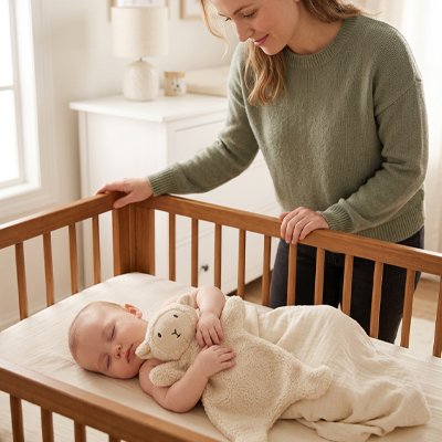 Doudou bebe mouton
