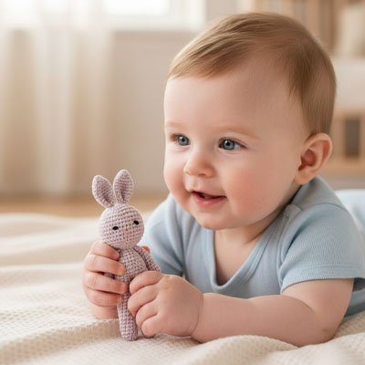 Doudou lapin | Doux Rêveur - Univers Bébé Doux