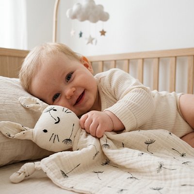 Doudou lapin doux