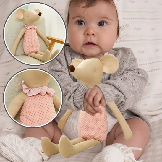 Doudou souris | Calin - Doux - Univers Bébé Doux
