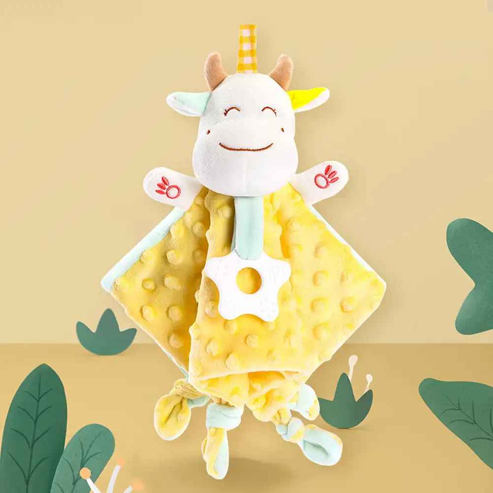 doudou taureau jaune