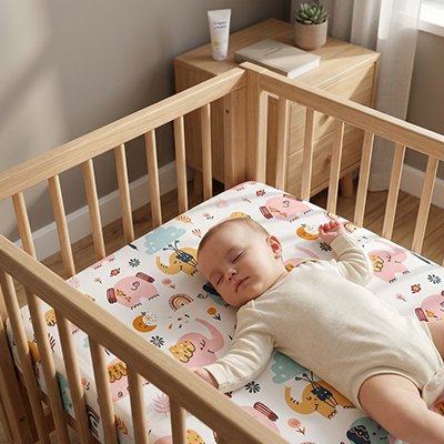 Drap housse lit bebe confort