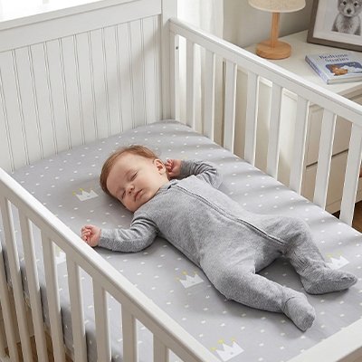 Drap housse lit bebe garçon