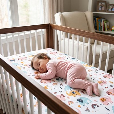 Drap housse lit pour bebe 