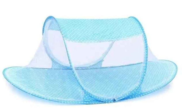 lit moustiquaire bebe bleu