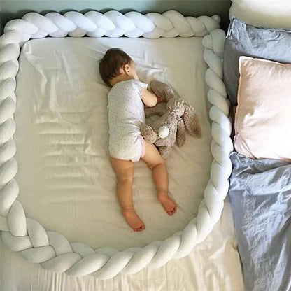 tour de lit tresse | Protecteur Cosy - Univers Bébé Doux