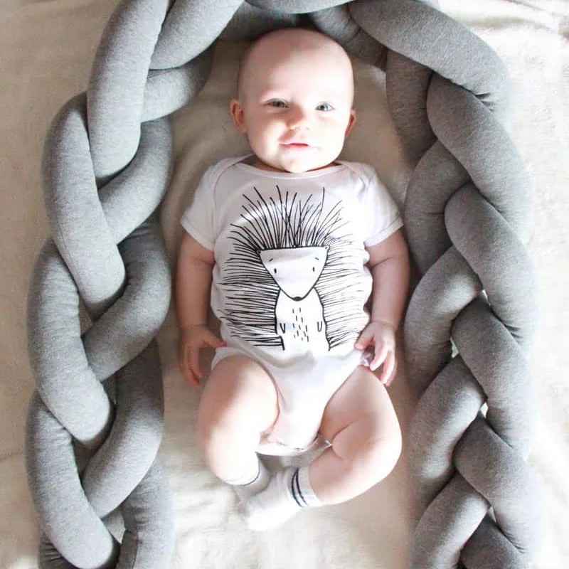 tour de lit tresse | Protecteur Cosy - Univers Bébé Doux