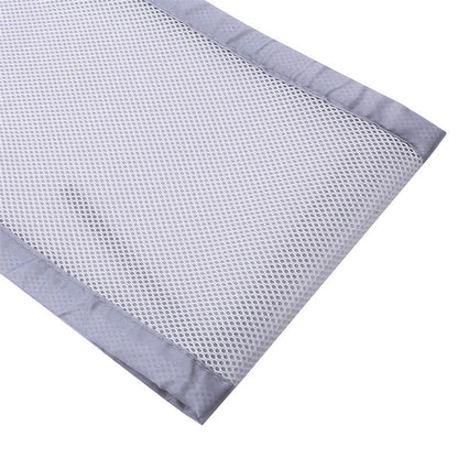 Tour de lit respirant gris