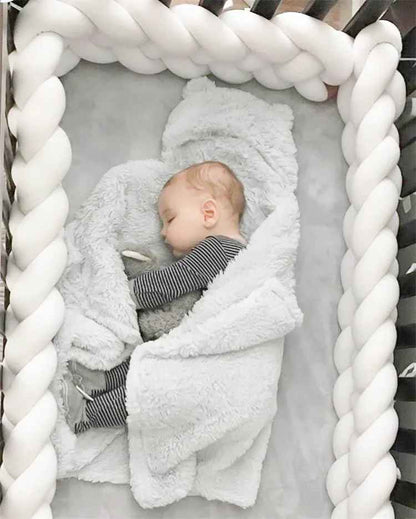 tresse de lit blanc